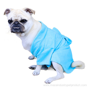 wholesale towel fabric soft Super Absorbent Dog Clothes